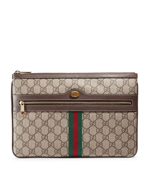 gucci ophidia large gg supreme pouch clutch bag|ophidia handbags.